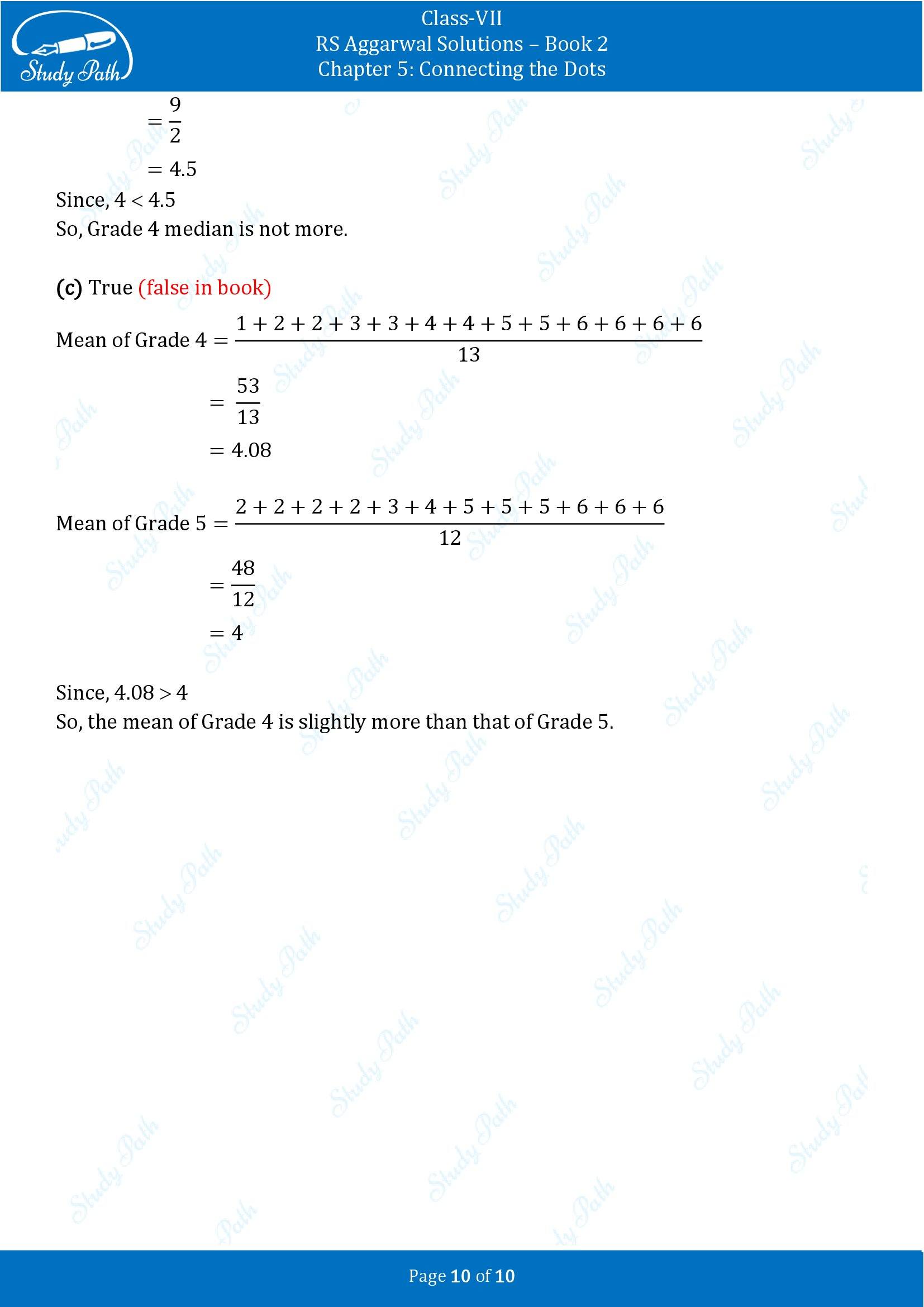 RS Aggarwal Solutions Class 7 Book 2 Chapter 5 Connecting the Dots Exercise 5C 00010