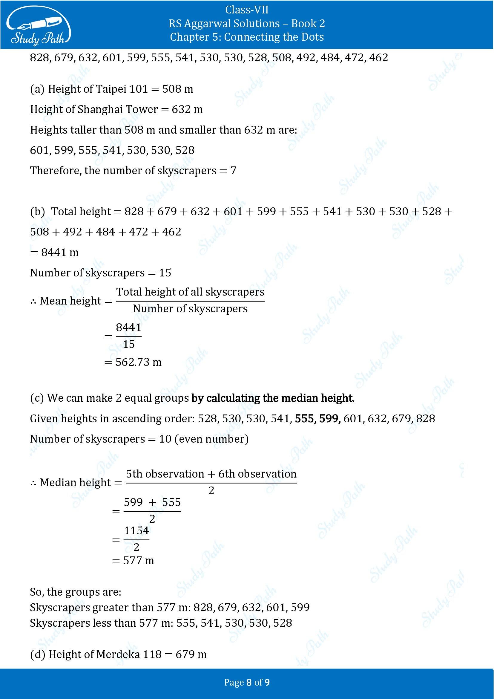 RS Aggarwal Solutions Class 7 Book 2 Chapter 5 Connecting the Dots Exercise 5D 00008
