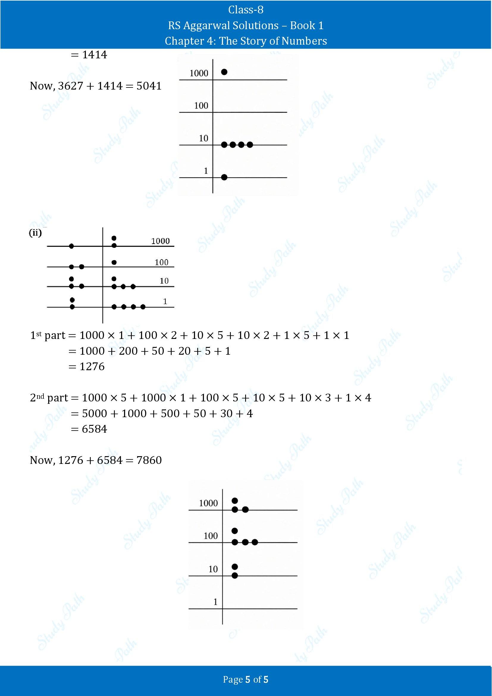 RS Aggarwal Solutions Class 8 Book 1 Chapter 4 The Story of Numbers Exercise 4B 00005