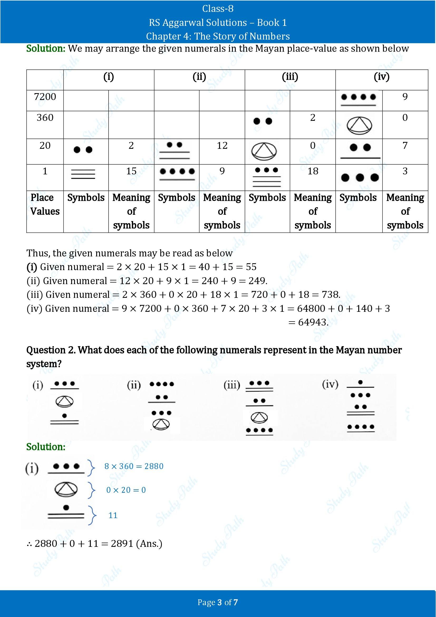 RS Aggarwal Solutions Class 8 Book 1 Chapter 4 The Story of Numbers Exercise 4C 00003