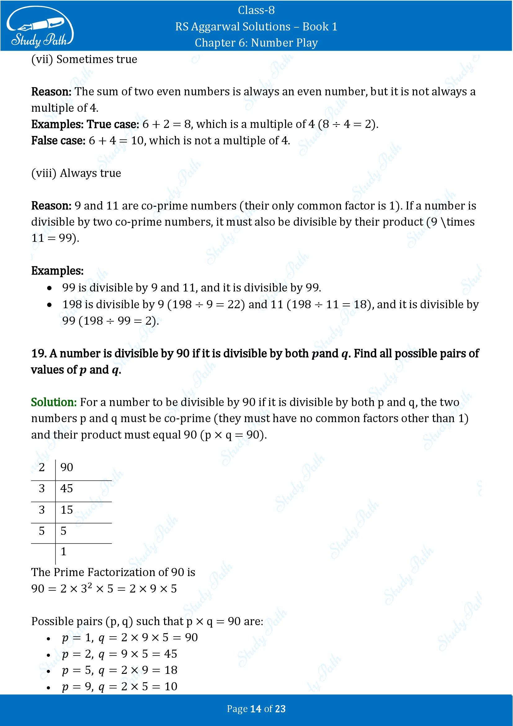 RS Aggarwal Solutions Class 8 Book 1 Chapter 6 Number Play Exercise 6B 00014