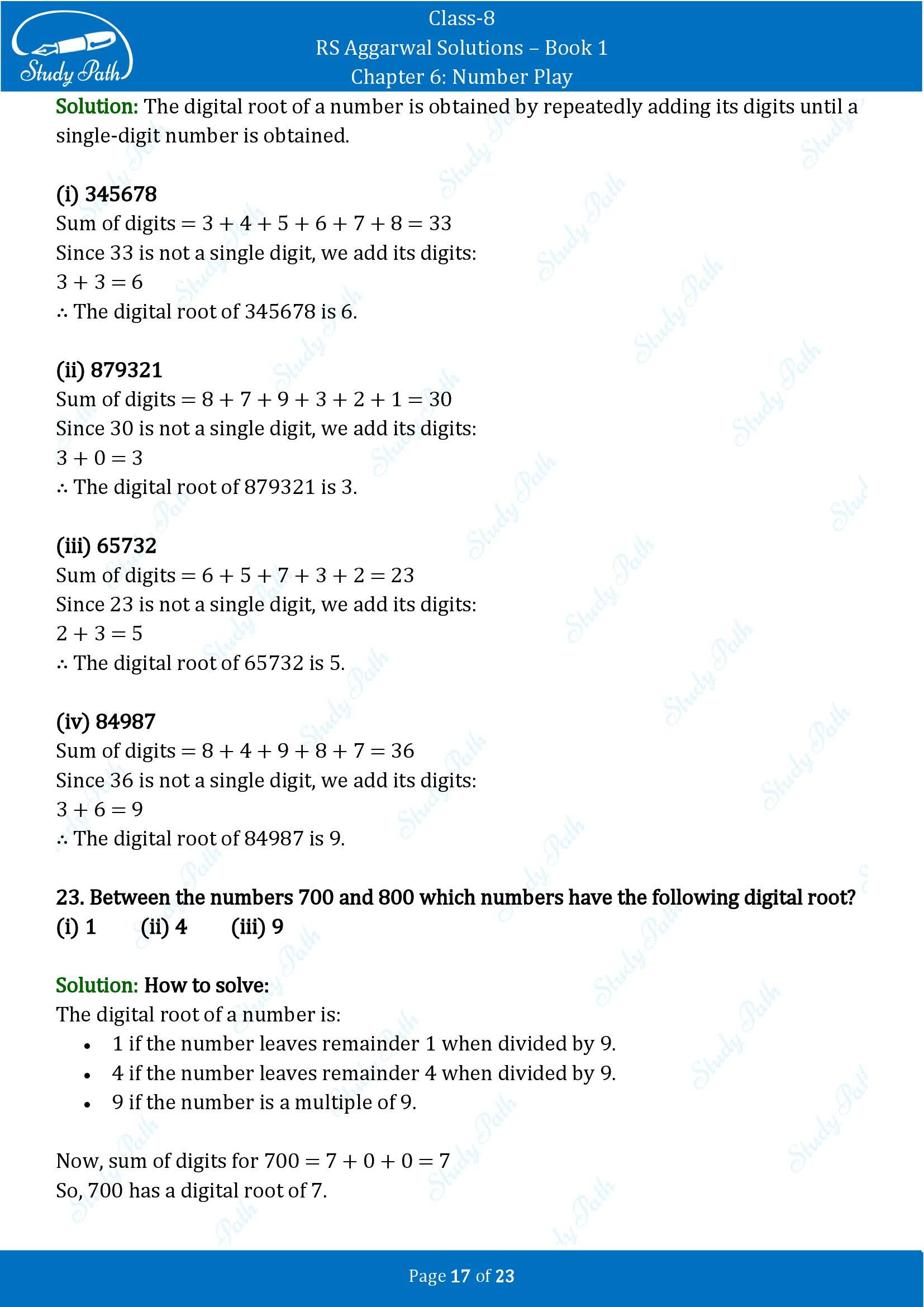 RS Aggarwal Solutions Class 8 Book 1 Chapter 6 Number Play Exercise 6B 00017