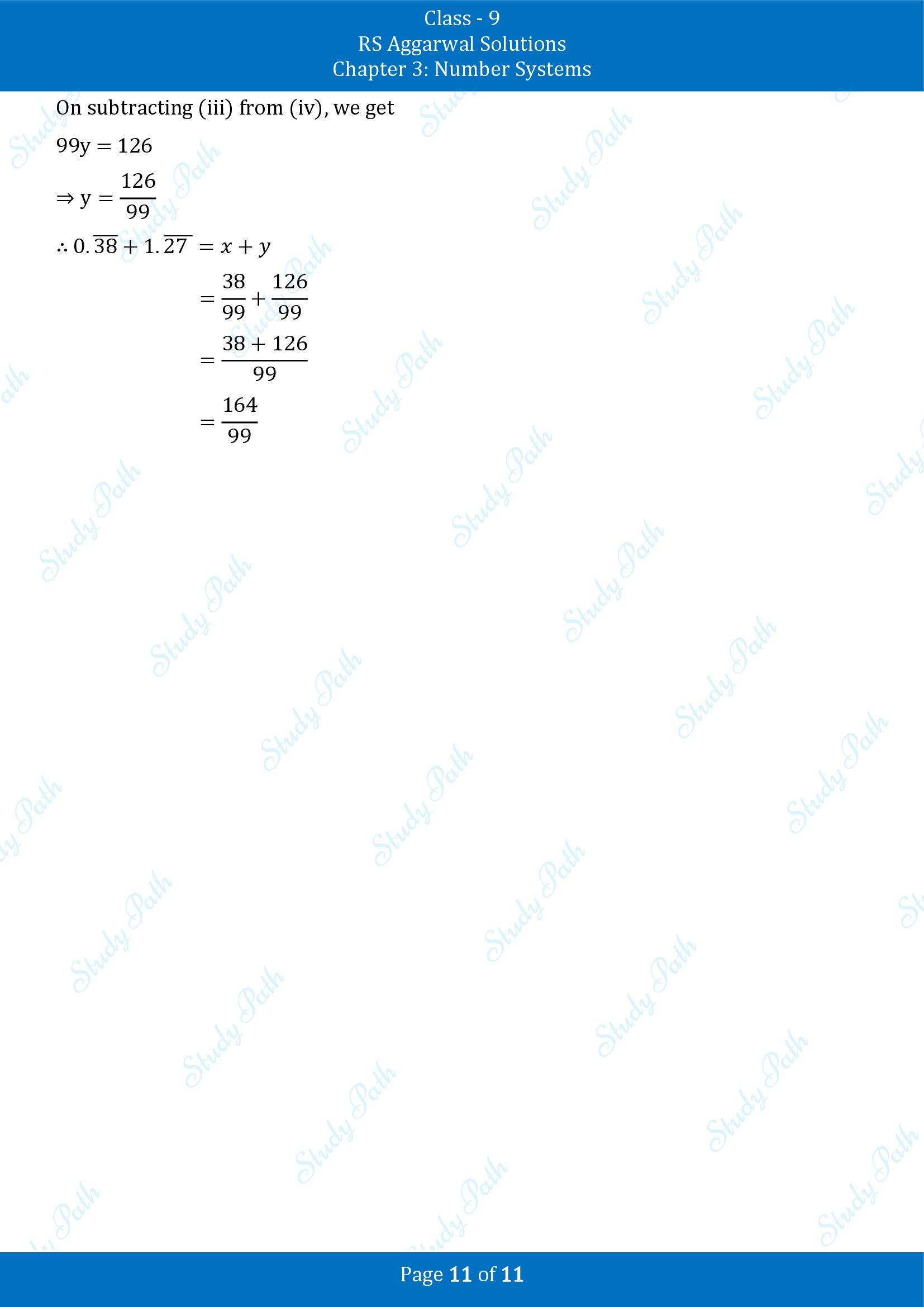 RS Aggarwal Solutions Class 9 Chapter 3 Number Systems Exercise 3B 00011