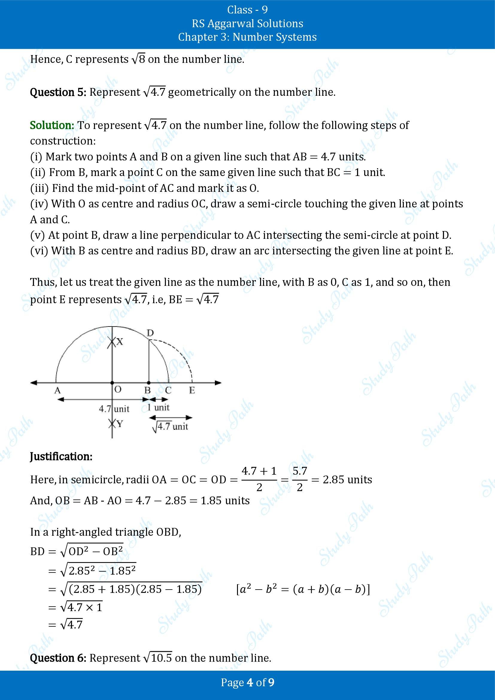 RS Aggarwal Solutions Class 9 Chapter 3 Number Systems Exercise 3E 00004