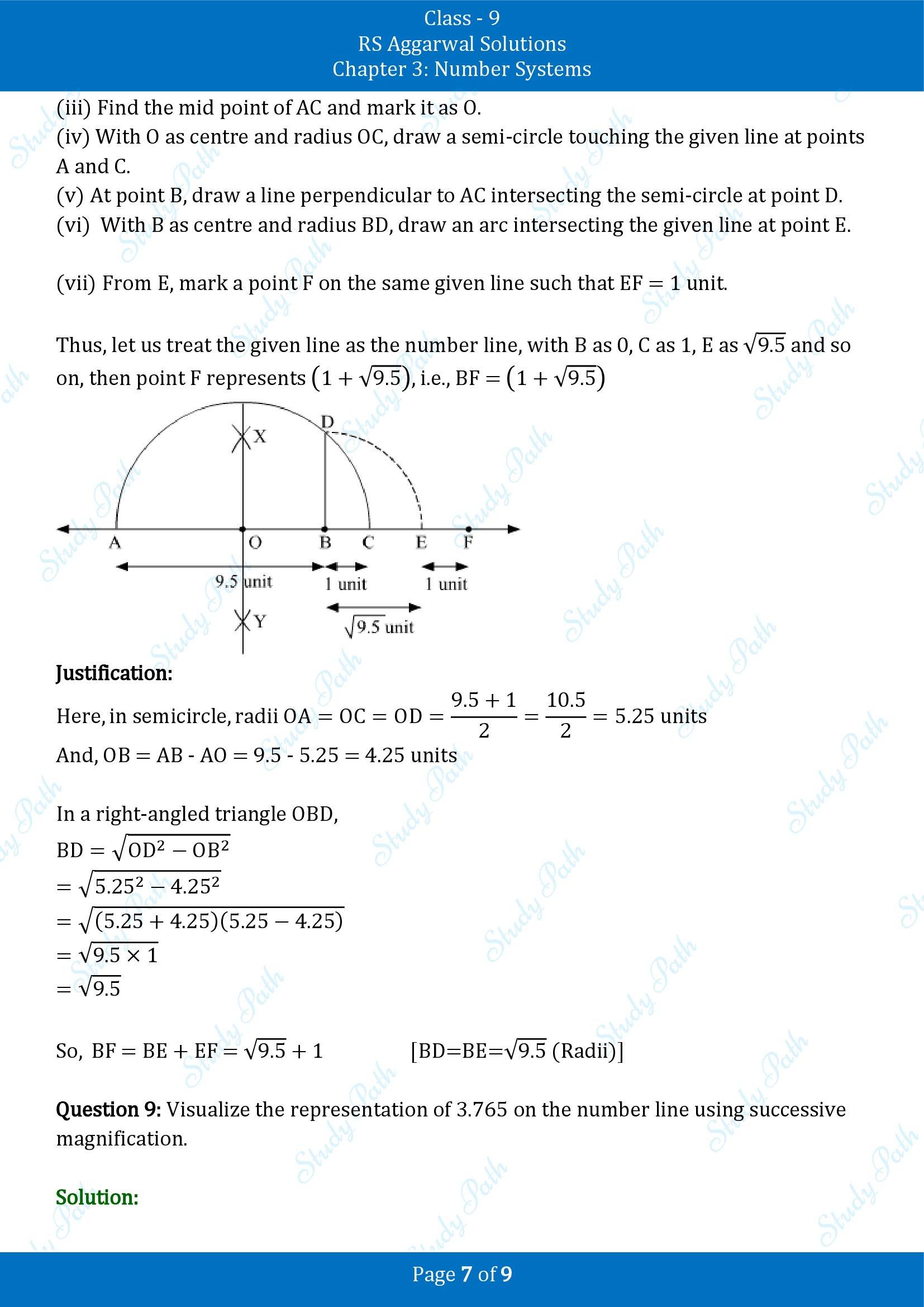 RS Aggarwal Solutions Class 9 Chapter 3 Number Systems Exercise 3E 00007