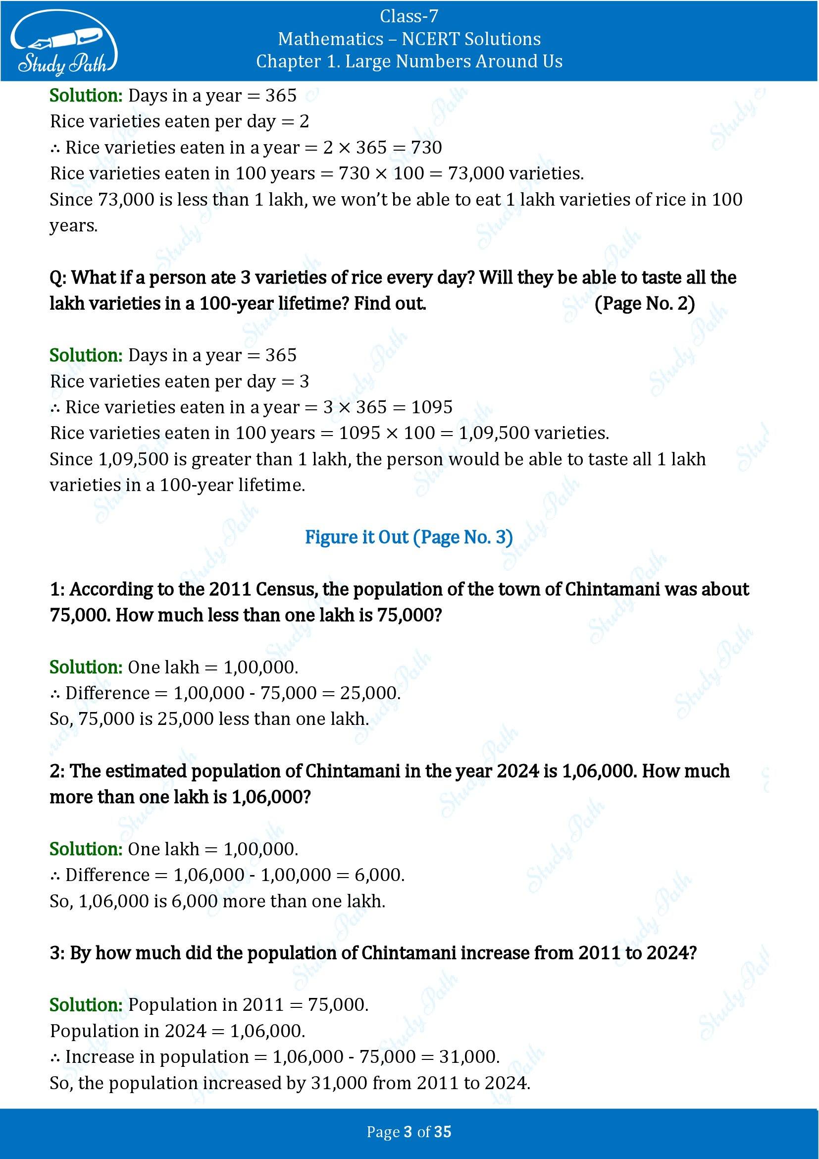 NCERT Solutions for Class 7 Maths Ganit Prakash Part 1 Chapter 1 Large Numbers Around Us 00003