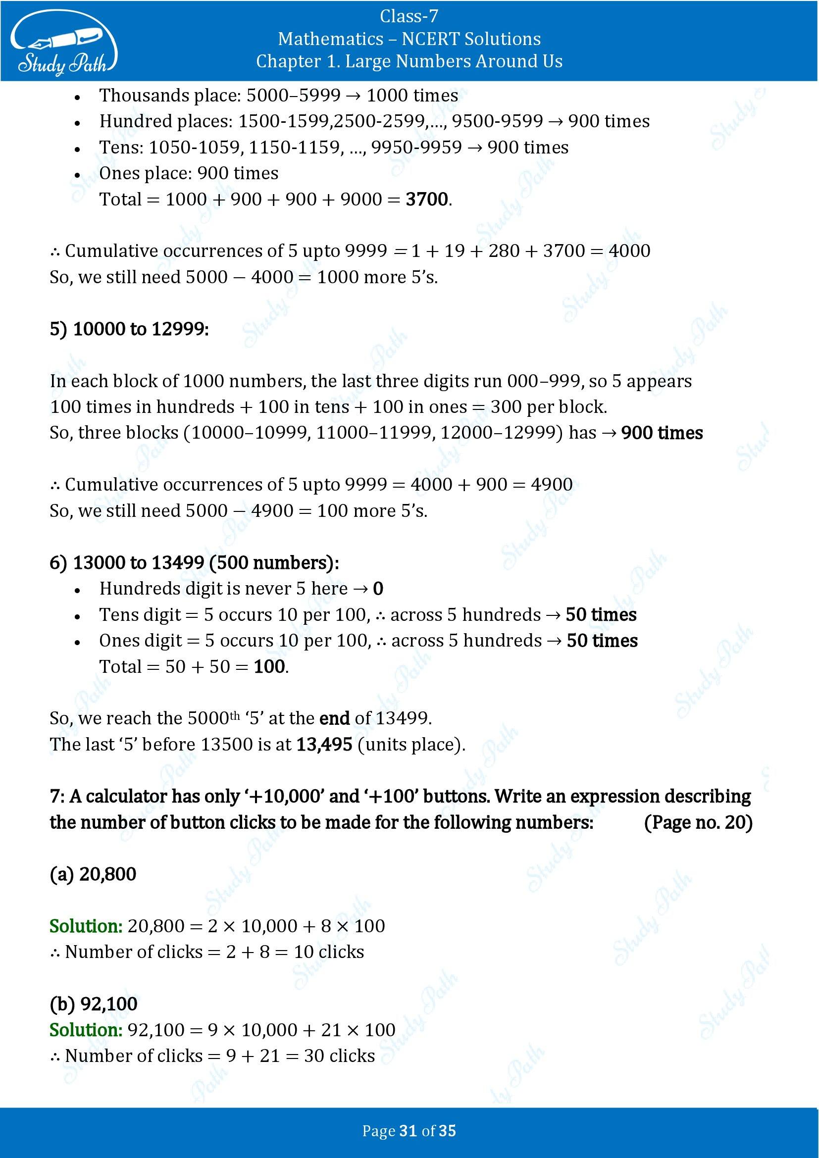 NCERT Solutions for Class 7 Maths Ganit Prakash Part 1 Chapter 1 Large Numbers Around Us 00031