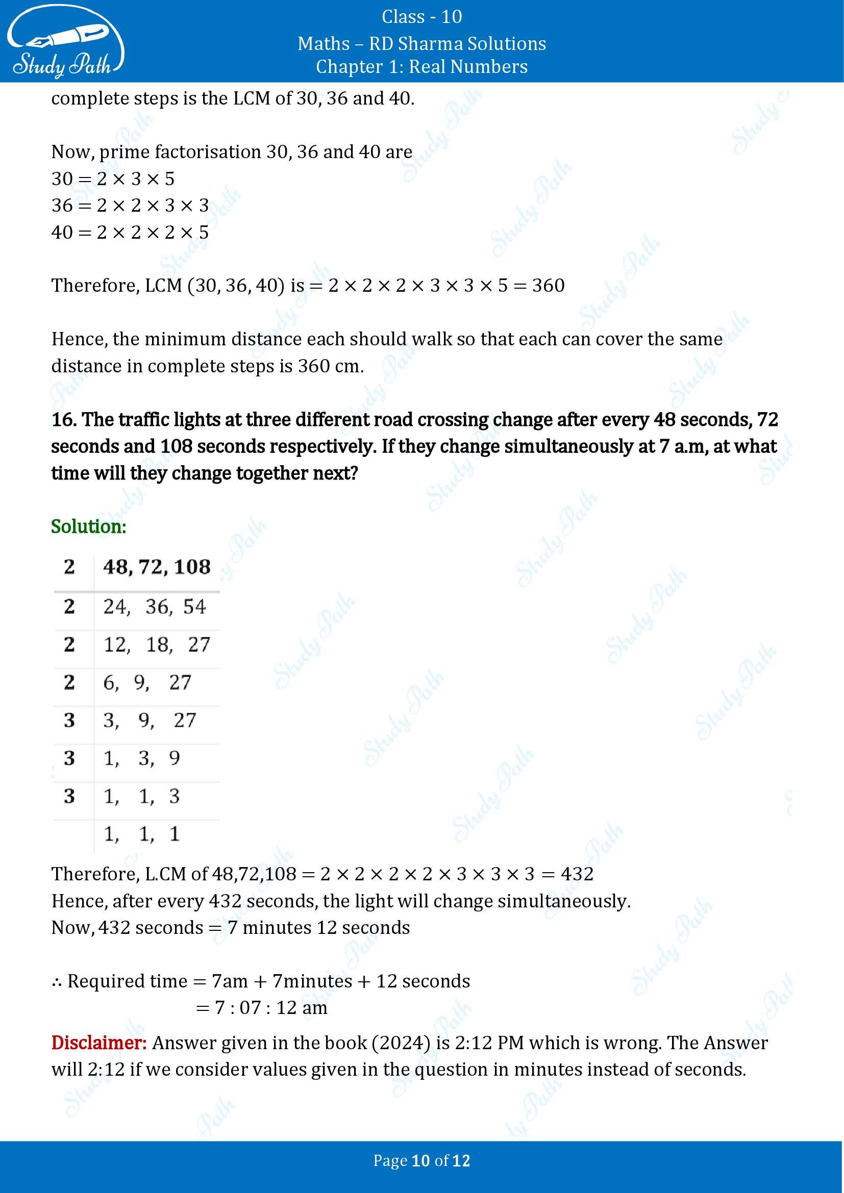 RD Sharma Solutions Class 10 Chapter 1 Real Numbers Exercise 1.2 00010