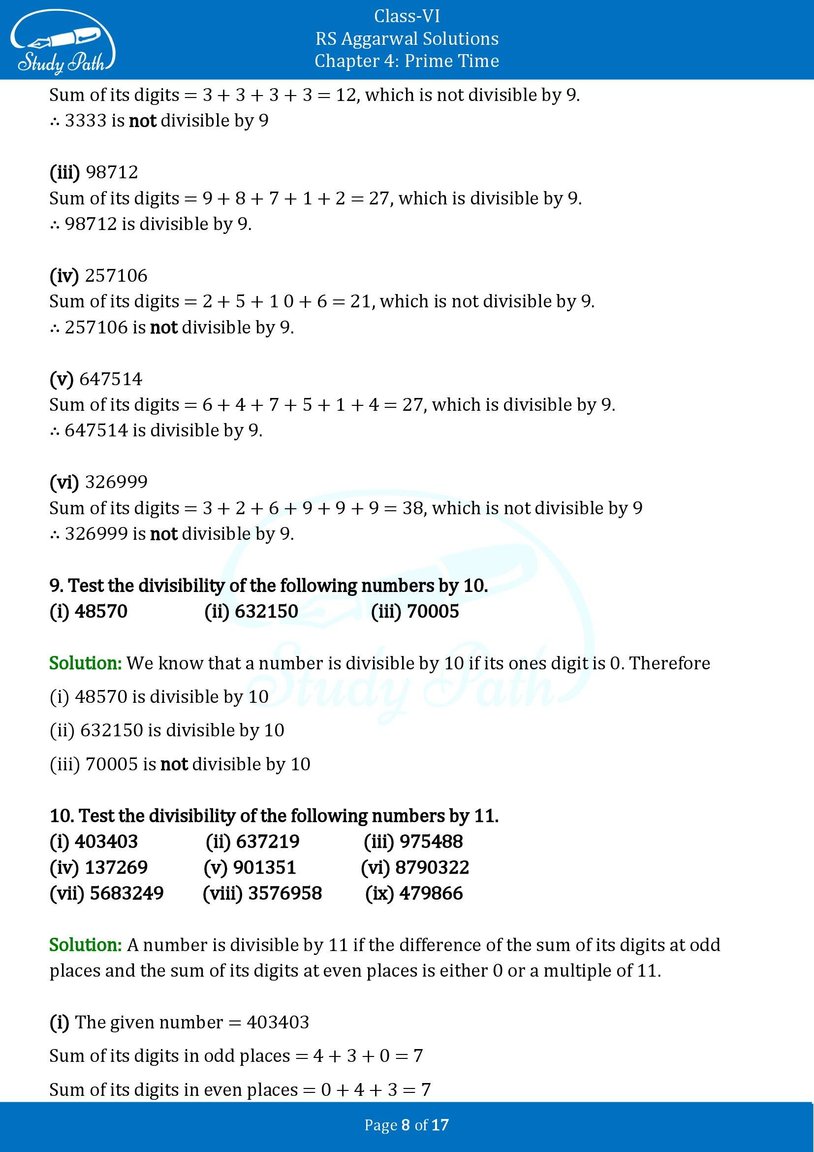RS Aggarwal Solutions Class 6 Chapter 4 Prime Time Exercise 4B 00008
