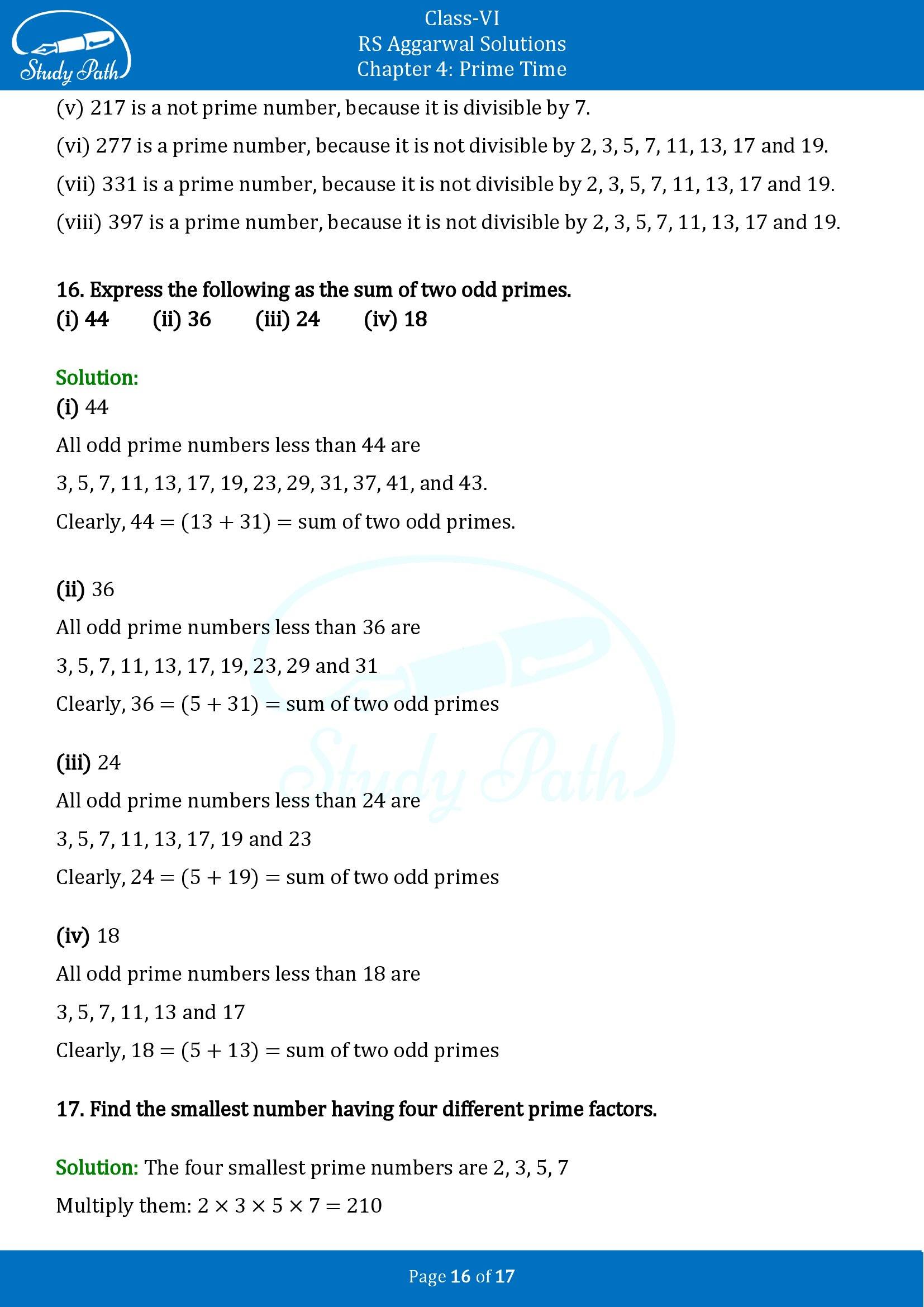 RS Aggarwal Solutions Class 6 Chapter 4 Prime Time Exercise 4B 00016