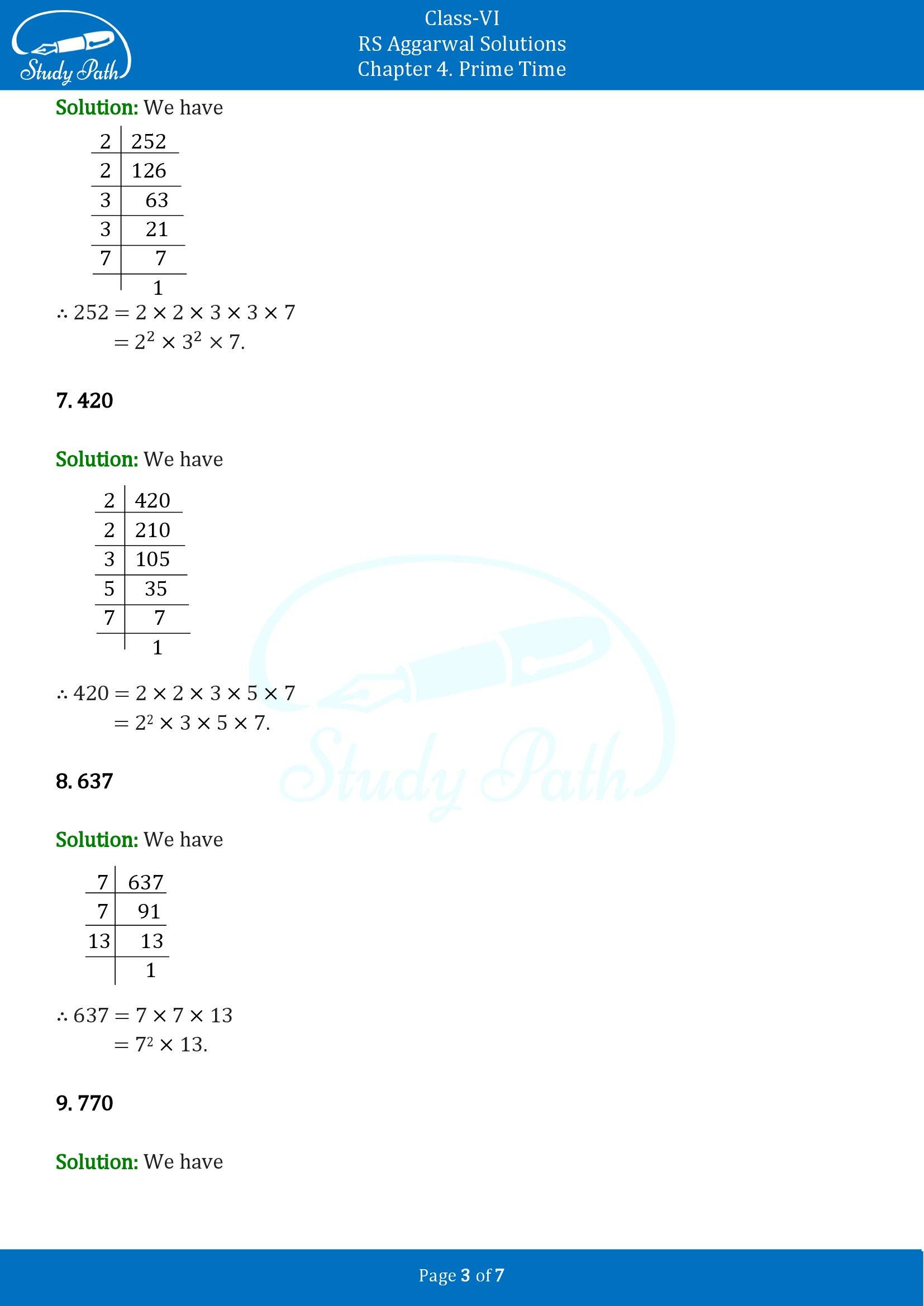 RS Aggarwal Solutions Class 6 Chapter 4 Prime Time Exercise 4C 00003