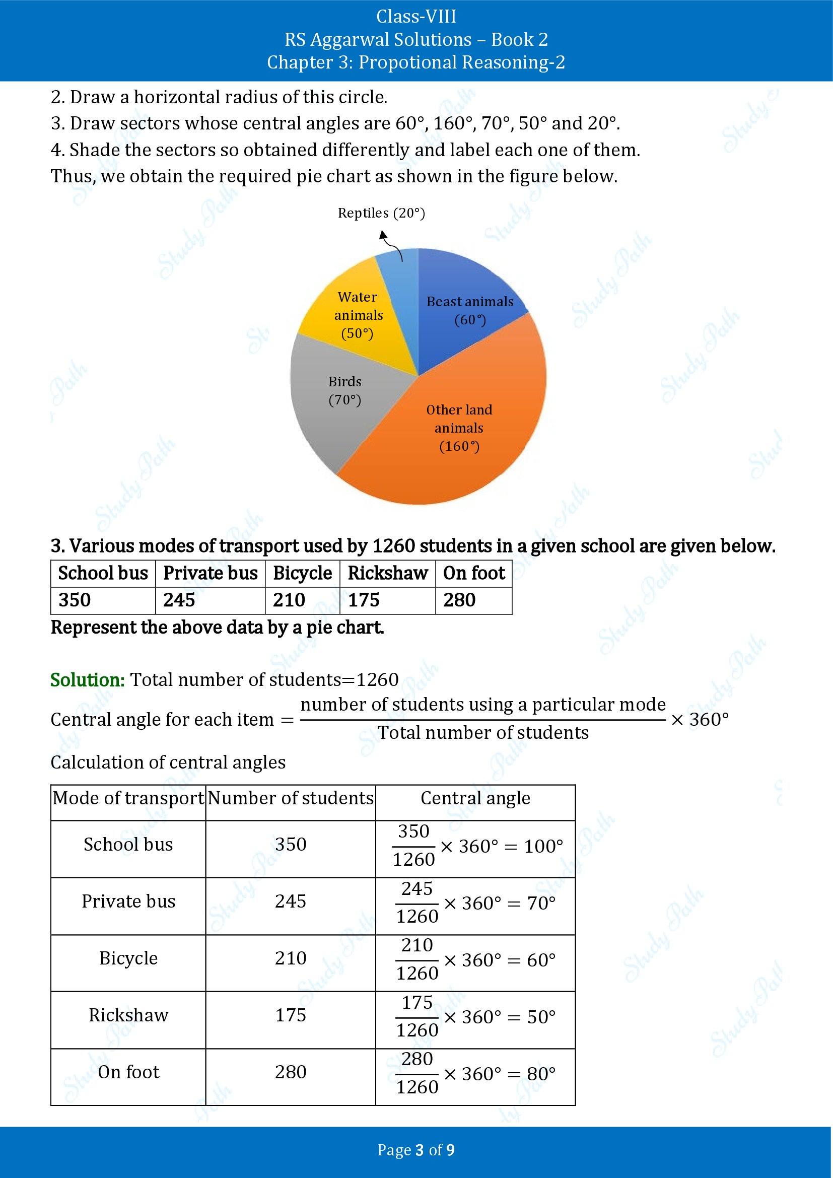RS Aggarwal Solutions Class 8 Book 2 Chapter 3 Proportional Reasoning 2 Exercise 3B 00003