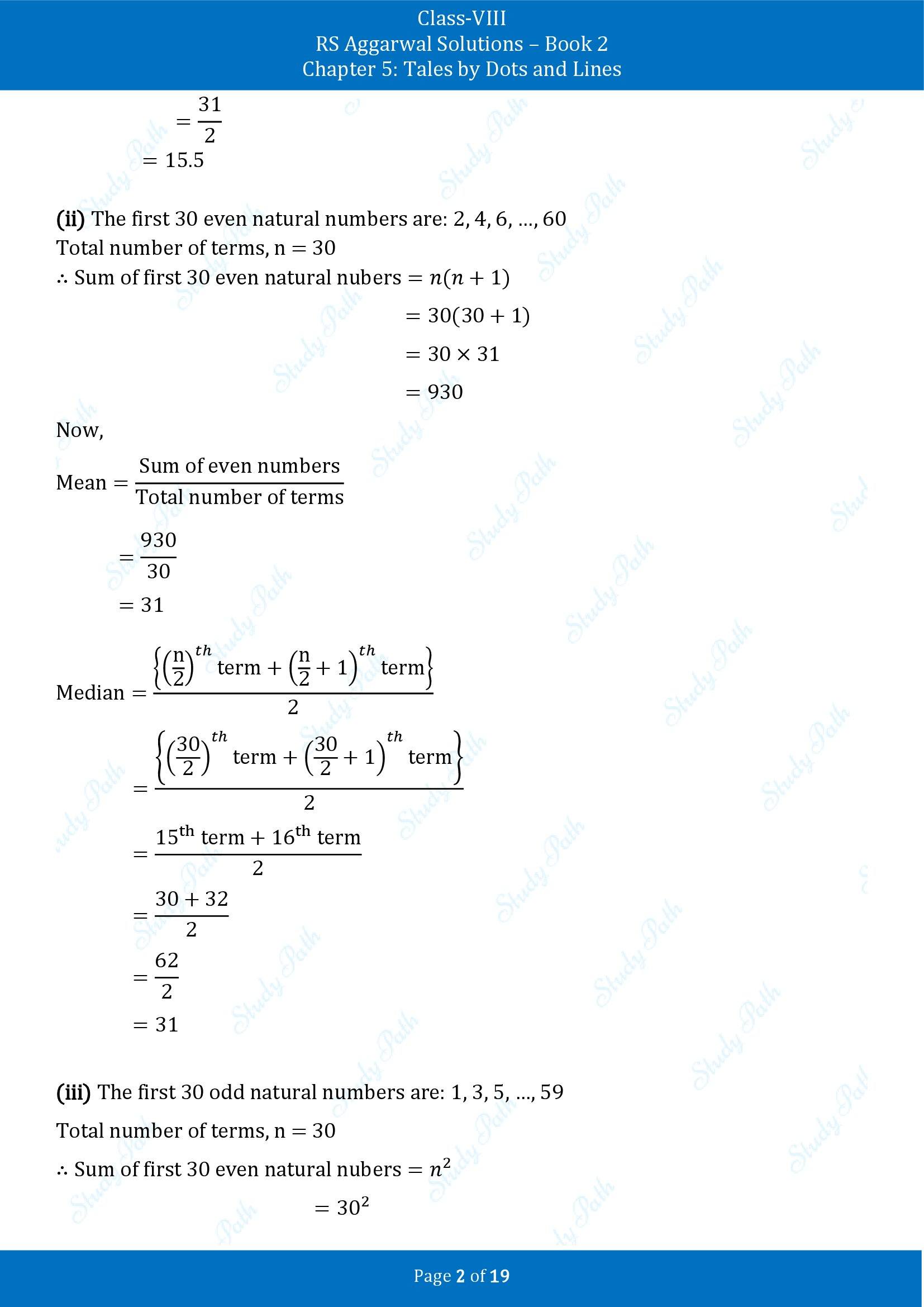 RS Aggarwal Solutions Class 8 Book 2 Chapter 5 Tales by Dots and Lines Exercise 5A 00002