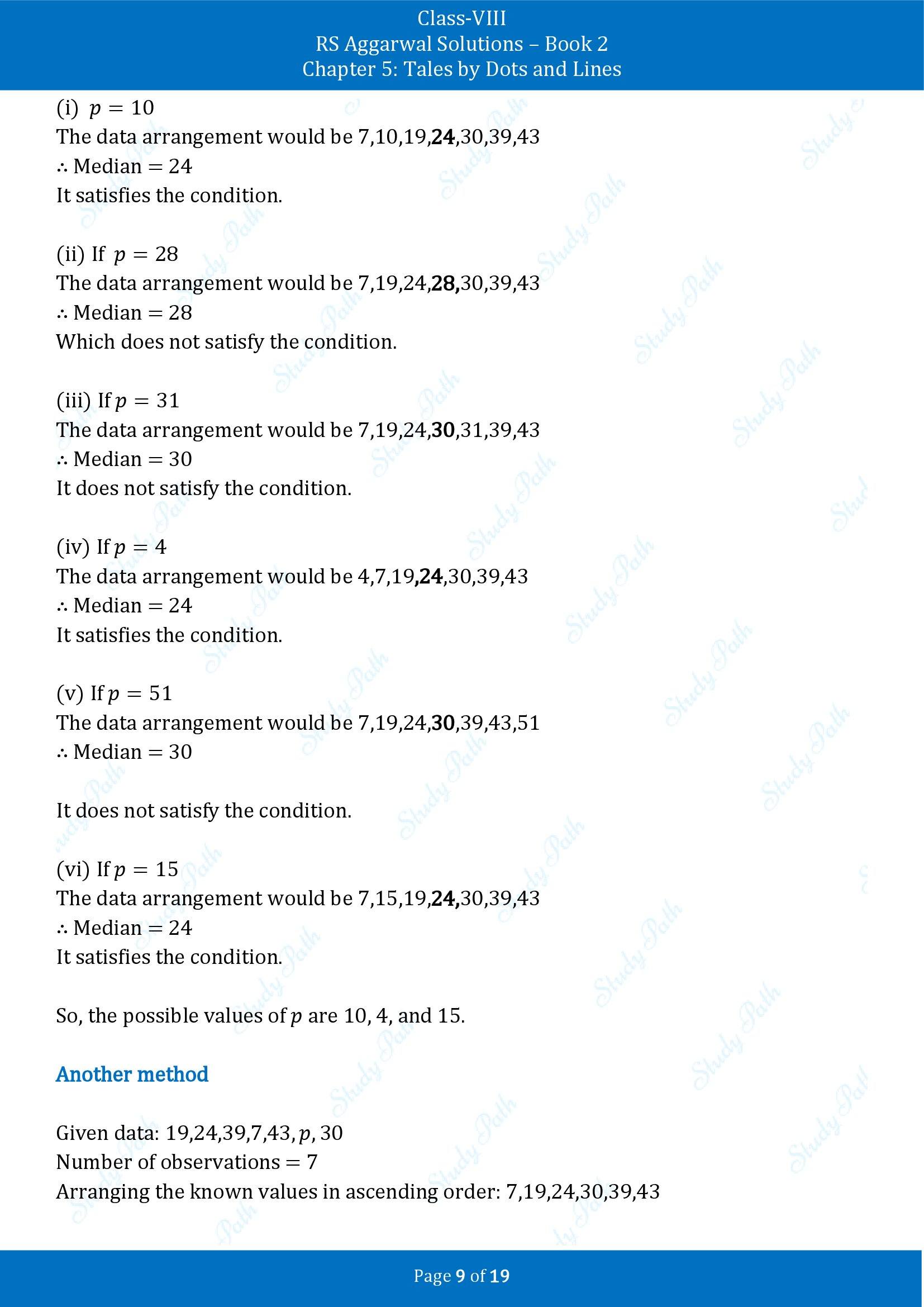 RS Aggarwal Solutions Class 8 Book 2 Chapter 5 Tales by Dots and Lines Exercise 5A 00009