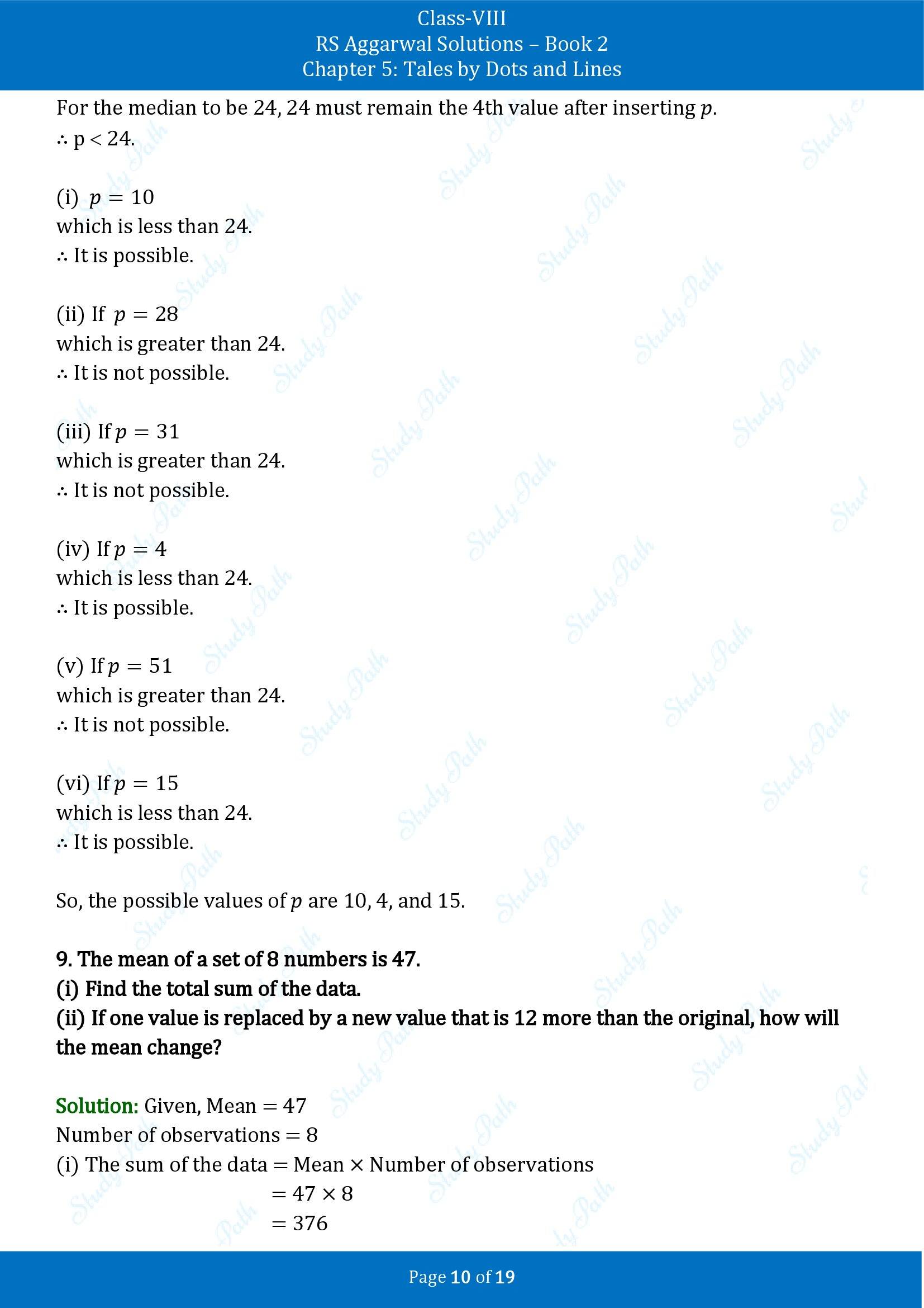 RS Aggarwal Solutions Class 8 Book 2 Chapter 5 Tales by Dots and Lines Exercise 5A 00010