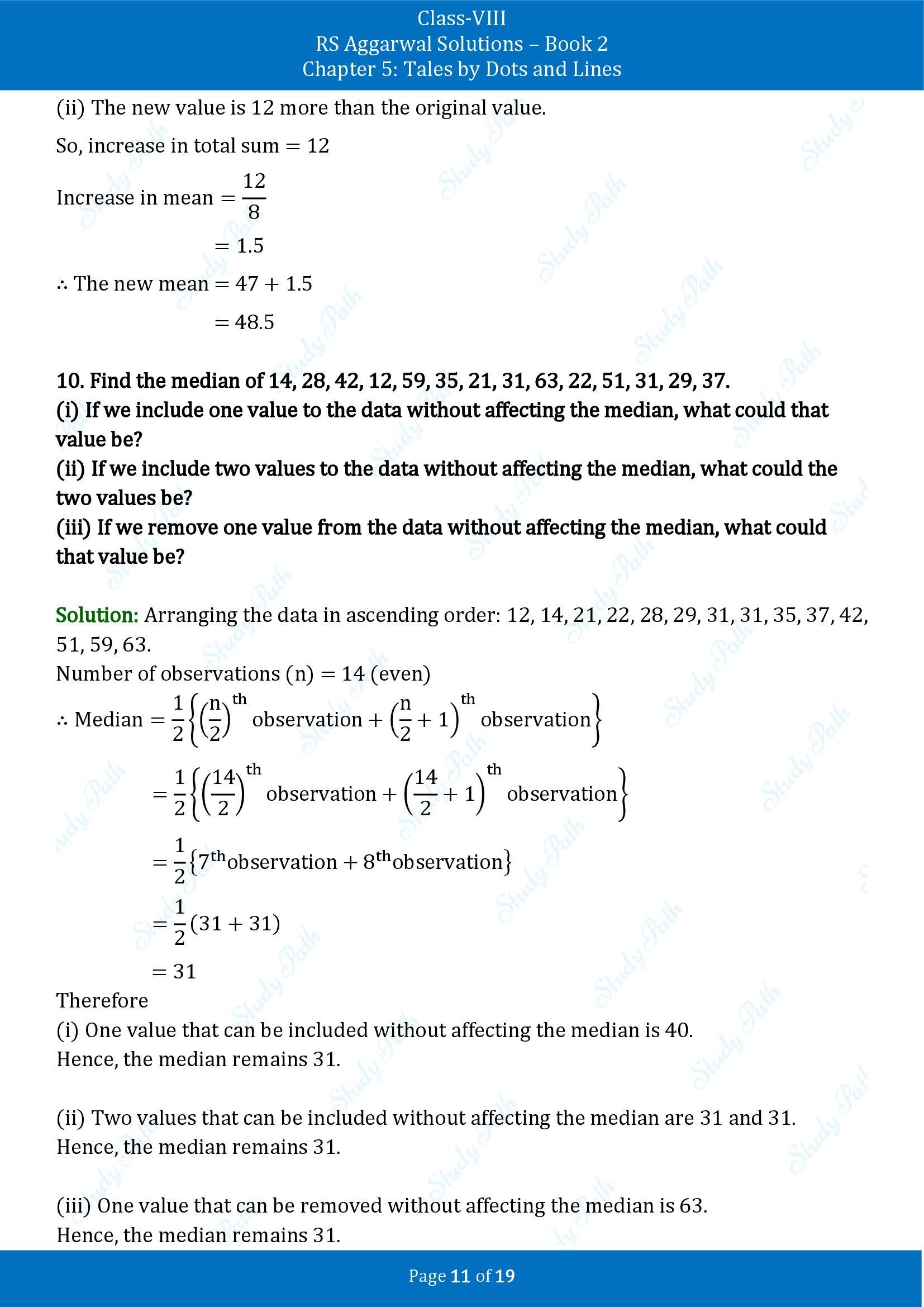 RS Aggarwal Solutions Class 8 Book 2 Chapter 5 Tales by Dots and Lines Exercise 5A 00011
