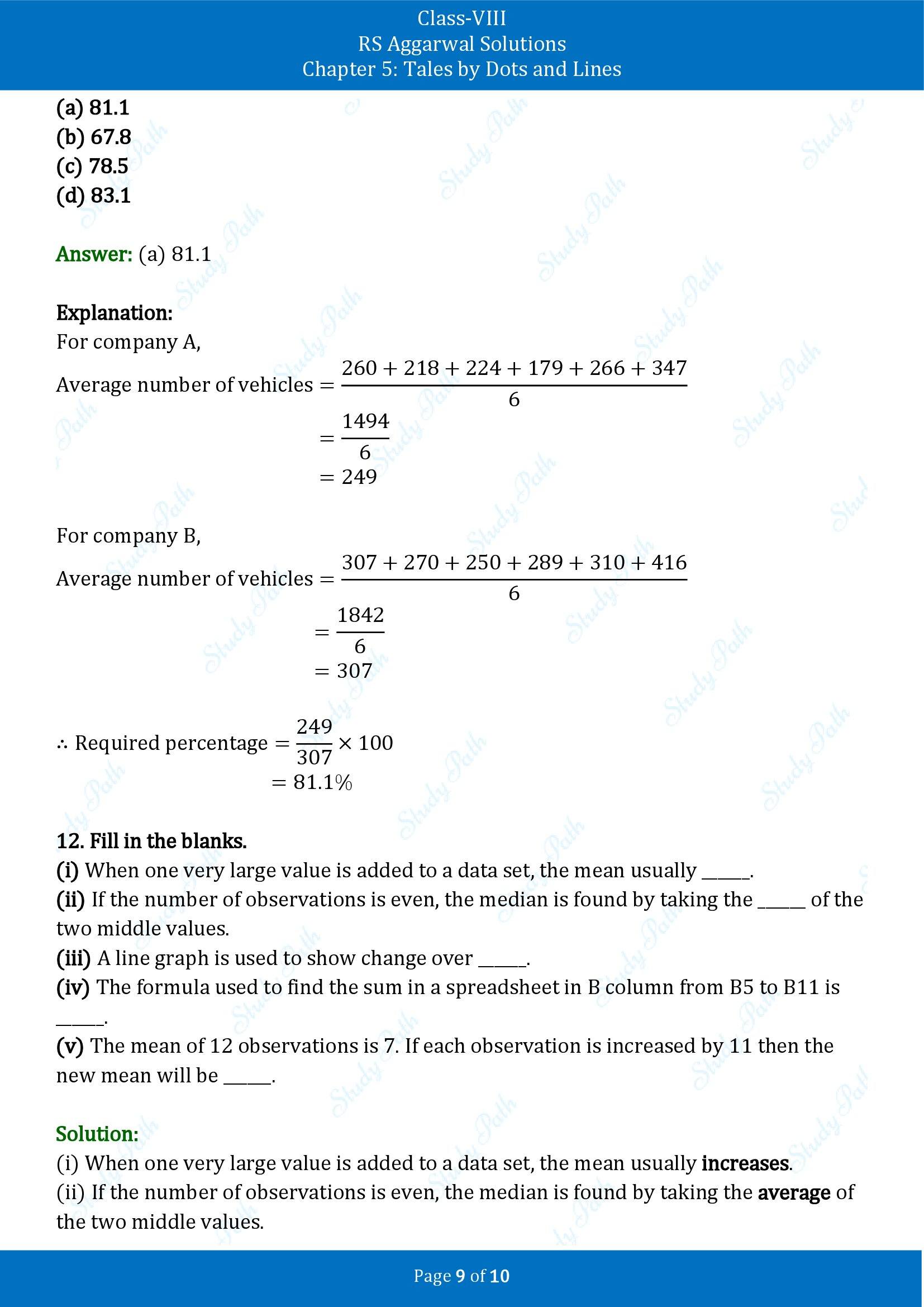 RS Aggarwal Solutions Class 8 Book 2 Chapter 5 Tales by Dots and Lines Exercise 5D 00009