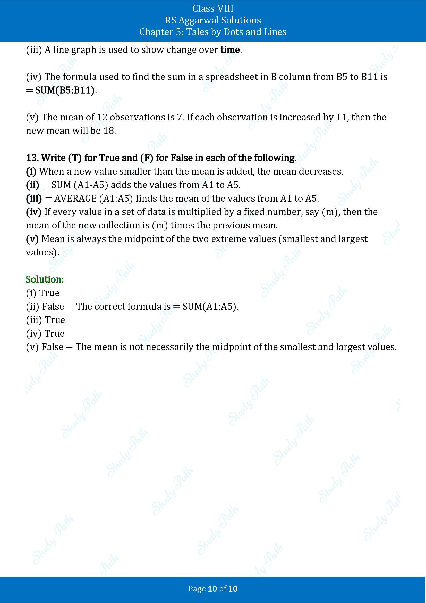 RS Aggarwal Solutions Class 8 Book 2 Chapter 5 Tales by Dots and Lines Exercise 5D 00010