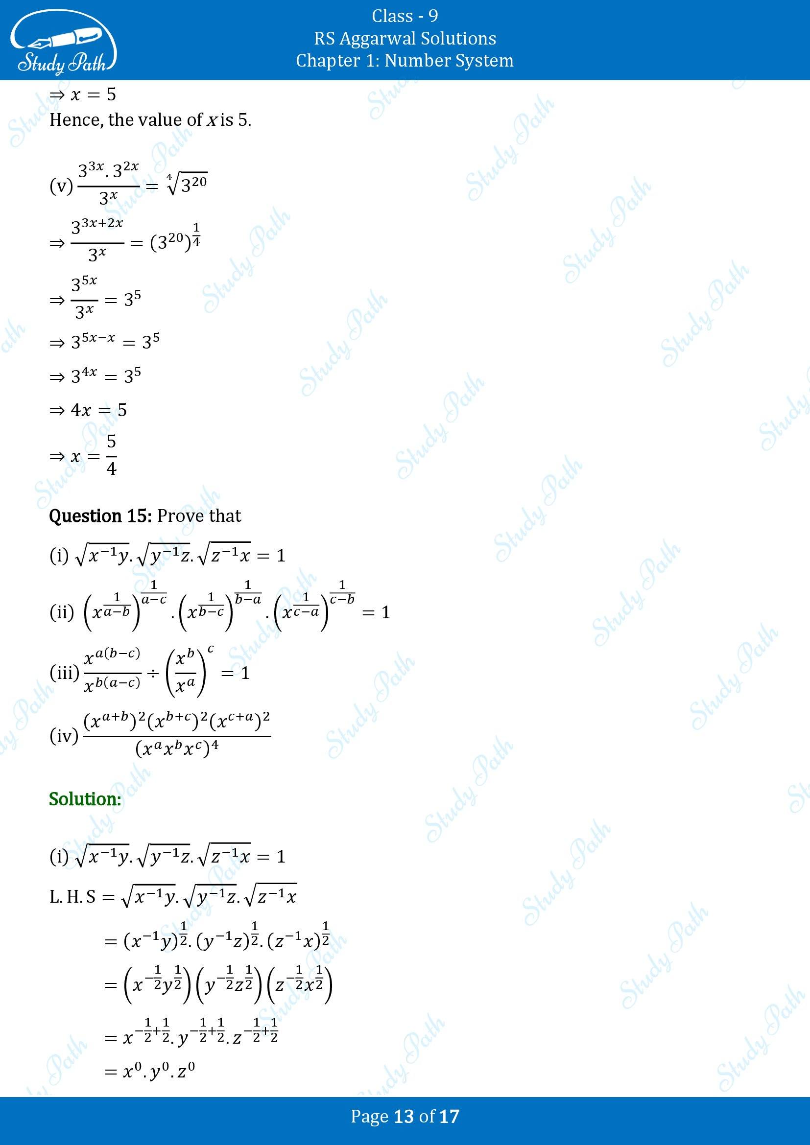RS Aggarwal Solutions Class 9 Chapter 1 Number System Exercise 1G 00013