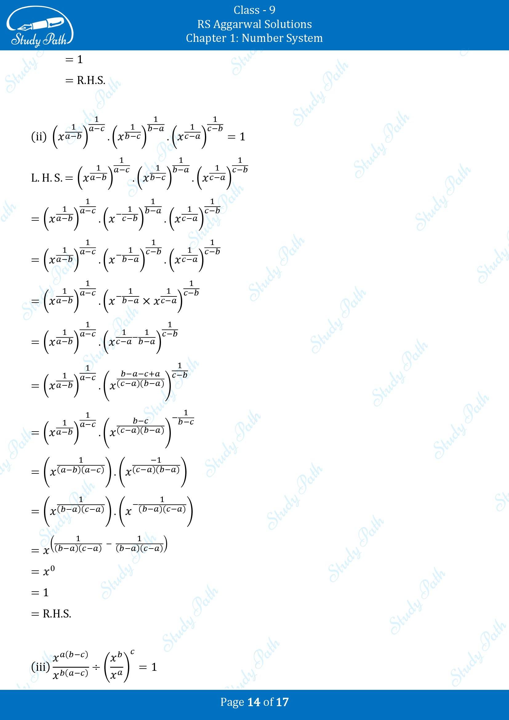 RS Aggarwal Solutions Class 9 Chapter 1 Number System Exercise 1G 00014