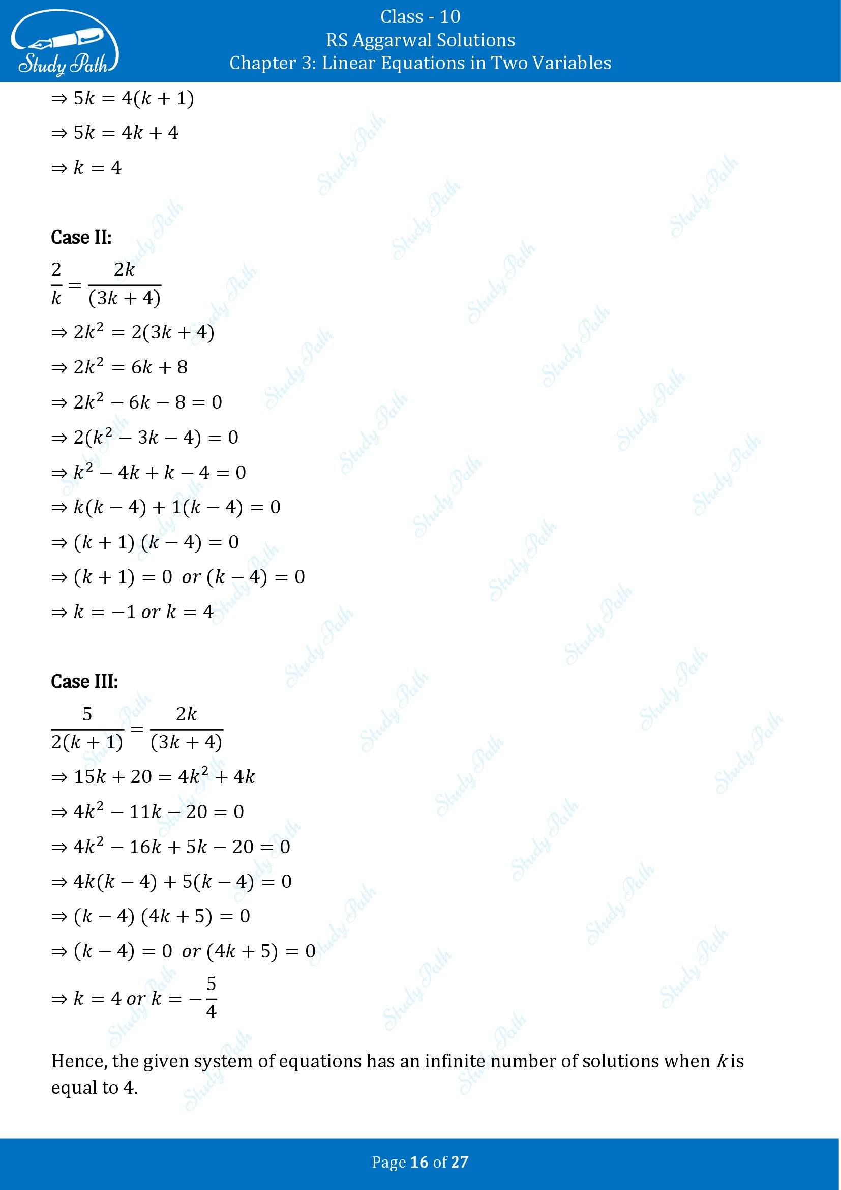 RS Aggarwal Solutions for Class 10 Chapter 3 Linear Equations in Two Variables Exercise 3D 00016