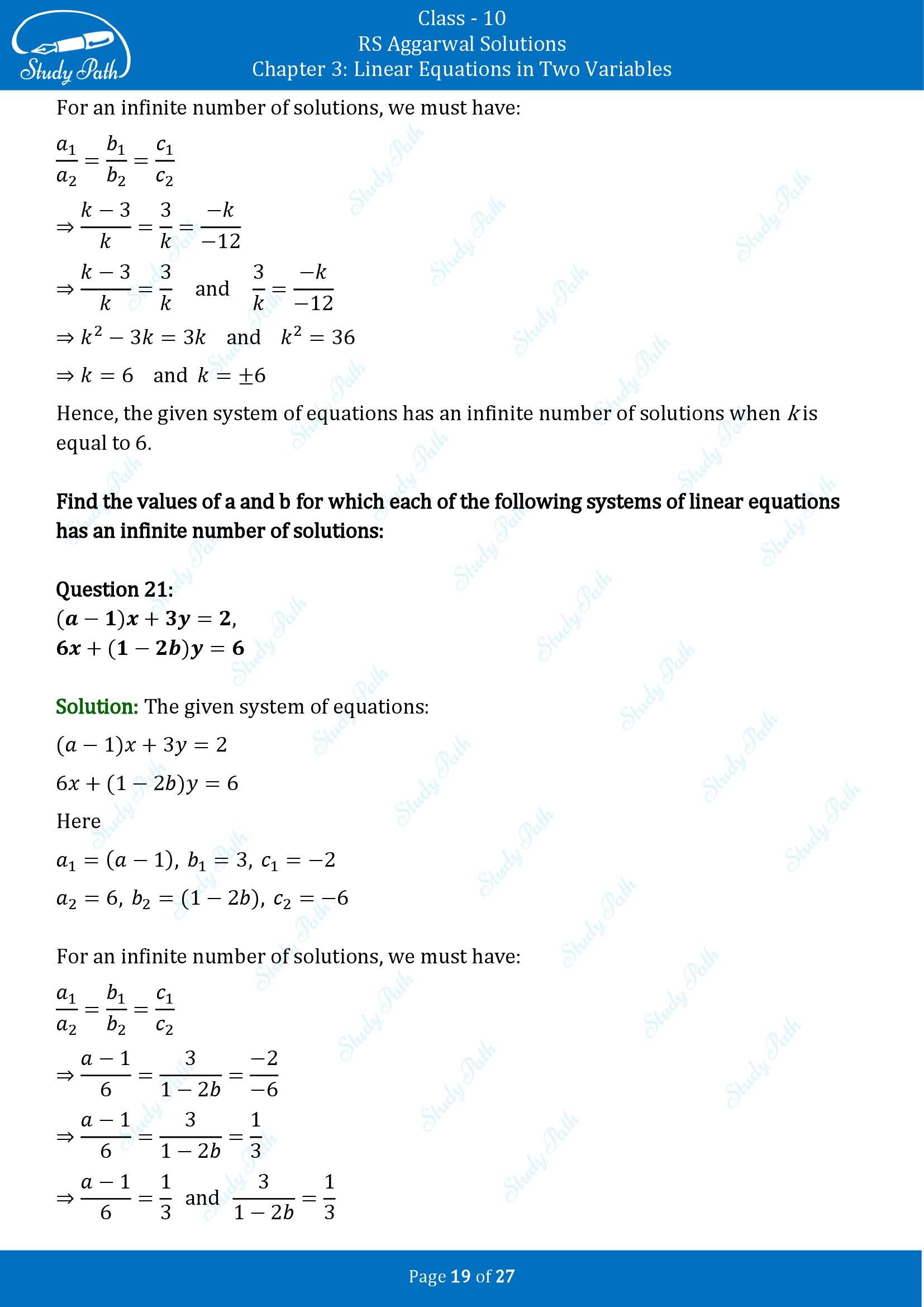 RS Aggarwal Solutions for Class 10 Chapter 3 Linear Equations in Two Variables Exercise 3D 00019